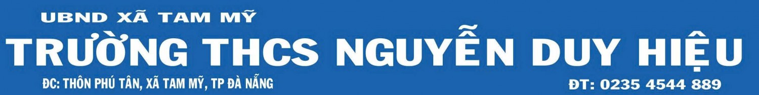 Trường THCS Nguyễn Duy Hiệu - Núi Thành - Quảng Nam