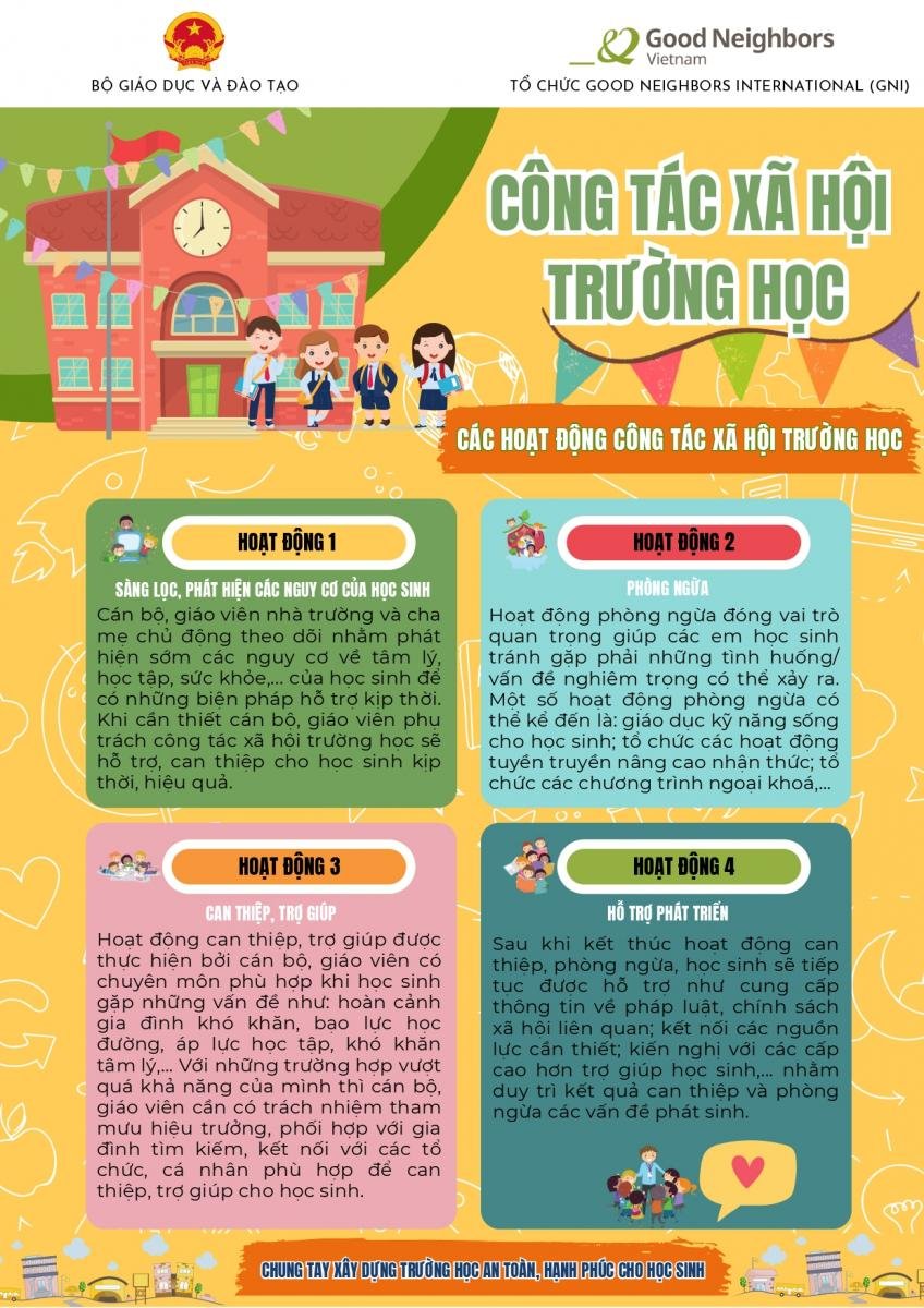 Công tác xã hội trường học