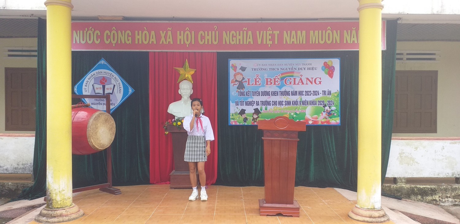 Lễ bế giảng năm học 2023-2024