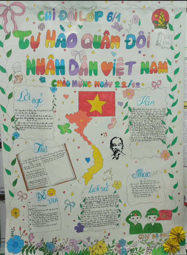 TRƯỜNG THCS NGUYỄN DUY HIỆU TỔ CHỨC CÁC HOẠT ĐỘNG CHÀO MỪNG NGÀY THÀNH LẬP QUÂN ĐỘI NHÂN DÂN VIỆT NAM 22/12/2025